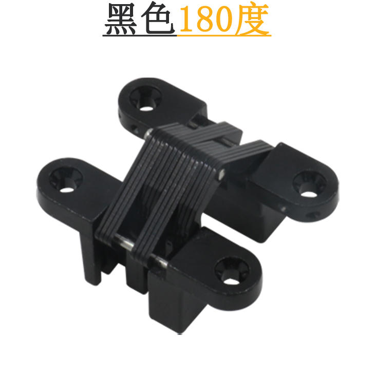 翻板門鉸鏈皮卡貨箱蓋板合頁(yè)汽車改裝鉸鏈暗藏合頁(yè)神岡定制-黑色180度.jpg
